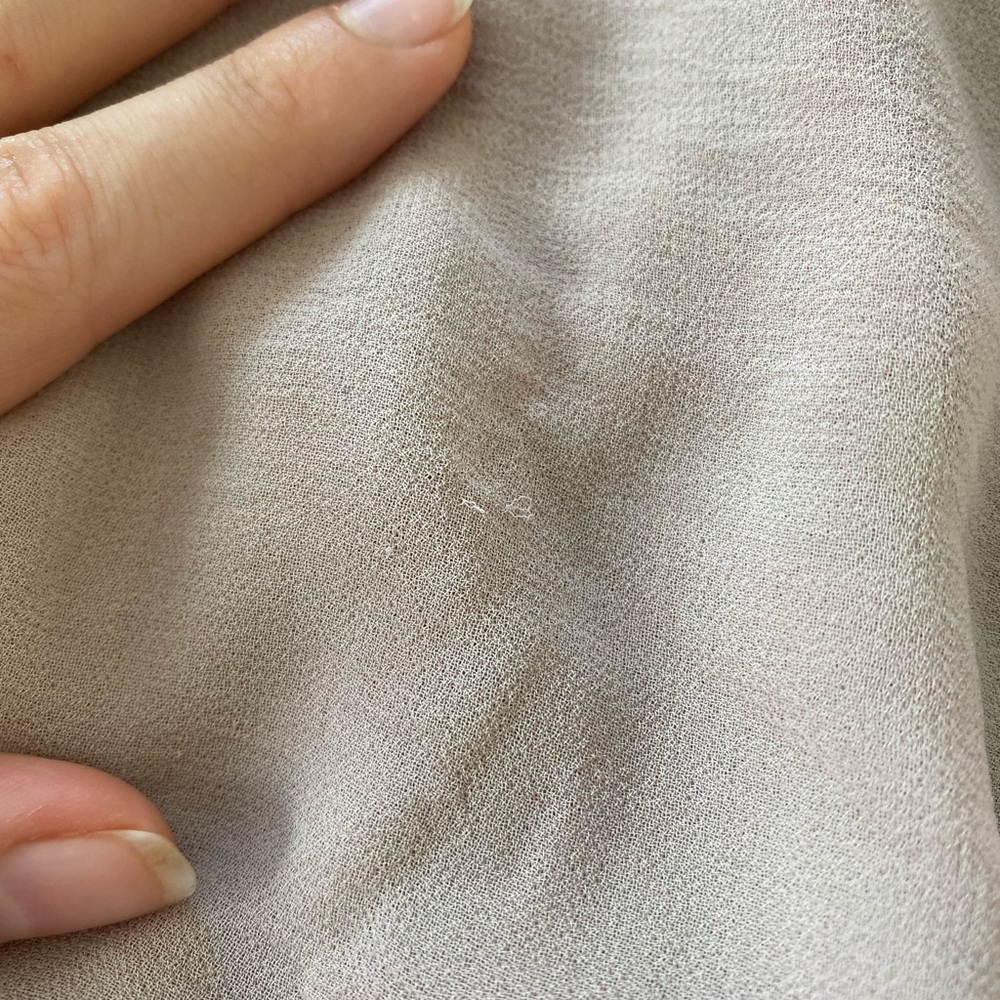 BEIGE CREPE ROMPER - Picture 3 of 4